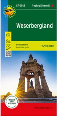 Produktbild von freytag & berndt Freizeitkarte Weserbergland, Erlebnisführer 1:200.000