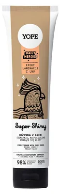 Immagine prodotto di Yope Balsamo superbrillante all'olio di lino per capelli, 170 ml