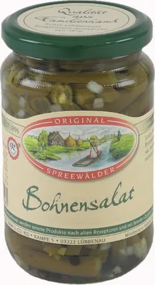 Produktbild von Krügermanns Original Spreewälder Bohnensalat (370 ml Glas)