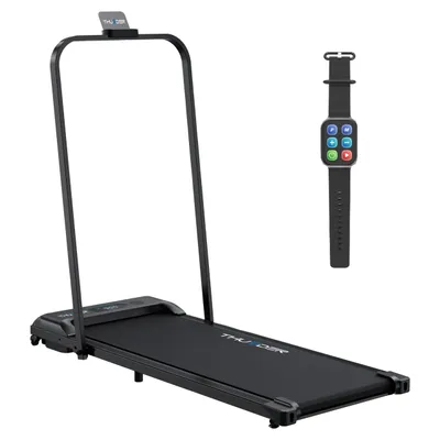 Produktbild von THUNDER® | VIVA | Elektrisches Laufband | 6 km/h | 1,5HP | Maximales Benutzergewicht 90 kg | Schwarz | Dämpfung Gewicht der Einheit 18 kg