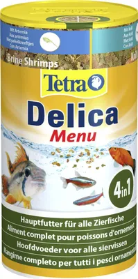 Produktbild von Tetra - Zusatzfutter für Fische, Delica Menü, 100 ml