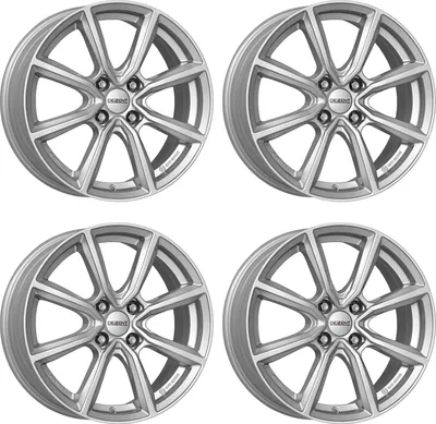 Obrázok produktu pre 4x DEZENT disk TN strieborný 6x16 ET48 4x100 TTNZ2SA48E kompatibilný s Suzuki SWIFT