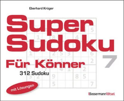 Obrázok produktu pre Supersudoku für Könner 7 (5 Exemplare à 3,99 EUR)