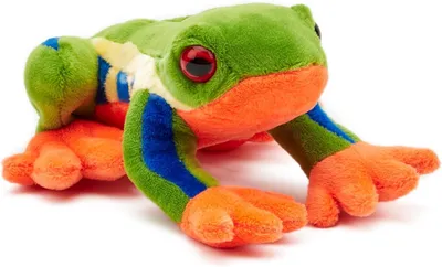 Imagen del producto de Peluche de rana árbol, 15 cm, relleno, para niños
