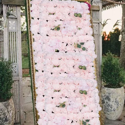 Obrázek produktu pro 6ks růží Nástěnné umělé květiny Nástěnné růže Deco květiny pro svatbu 40x60cm