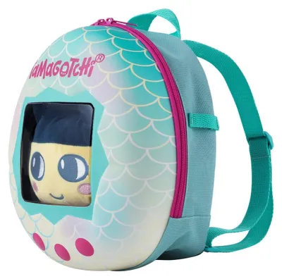Image de Sac à dos Tamagotchi avec peluche 3 en 1