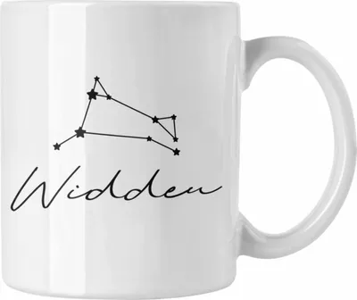 Produktbild von Trendation - Widder Sternzeichen Tasse Geschenk Horoskop Tierkreiszeichen (Weiß)