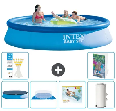 Immagine prodotto di Piscina Easy Set rotonda - 396x84 cm - 7 pezzi  S148