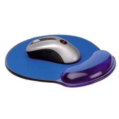 Image de Mausmatte mit Handgelenkauflage, blau (18.01.2029)