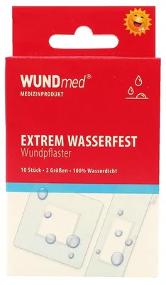 Produktbild von WUNDMED Wundverband Extrem Wasserfest 10er 2 Größen