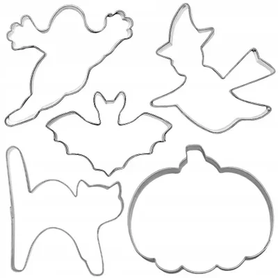 Produktbild von EkoForemki Halloween Ausstecher Set für Kekse 5 Stück
