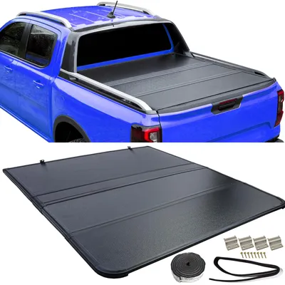 Für Ford Ranger T9 ab 2023- Faltbare Abdeckung Laderaum Ladefläche mit LED in der Farbe von Carparts-Online GmbH