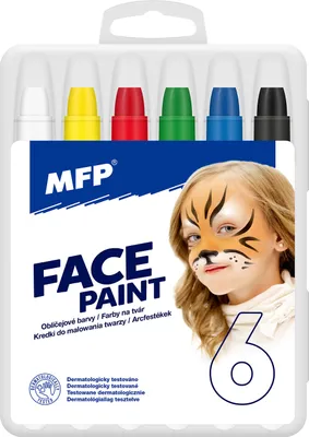 Image de MFP Peintures pour le visage - set de maquillage 6pcs