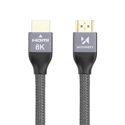 Produktbild von Wozinsky HDMI 2.1 Kabel 8K 1m Silber