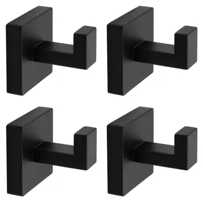 Produktbild von Wandhaken-Set, 4 Stück, Edelstahl