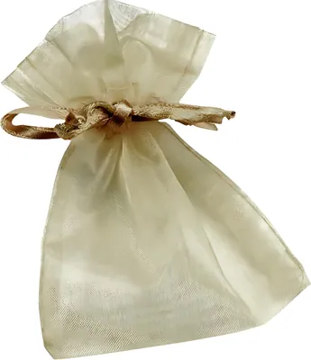 Produktbild von Knorr Prandell Organzasäckchen 10x8cm in Creme aus Nylon und Samt