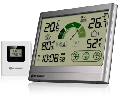 Produktbild von Bresser VentAir H Thermometer Hygrometer innen digital 1 Sensor