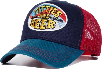 Produktbild von King Kerosin Cap Uni Titties And Beer Trucker Cap multicolor Standard
