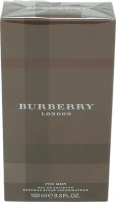 Produktbild von Burberry London, Männer, 100 ml, Nicht nachfüllbare Flasche, Bergamotte, Zimt, Lavendel, Leder, Mimose, Eiche, Tabak