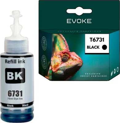 Immagine prodotto di Cartuccia per Epson T6731 T6731BK ️️ ECOTANK L800 L805 L810 L850 L1800 ️