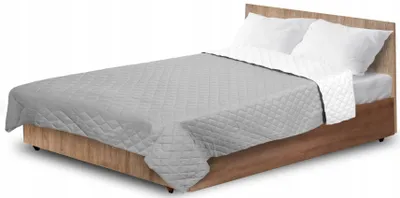 Obrázek produktu pro Oboustranný prošívaný přehoz na postel z mikrovlákna 220x240