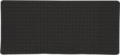 Zdjęcie produktu dla MSV premium mata pod prysznic mata do kąpieli mata do kąpieli antybakteryjna antypoślizgowa z przyssawkami - czarna - ok. 36 x 76 cm - pachnie różami - można prać w temperaturze 60 stopni