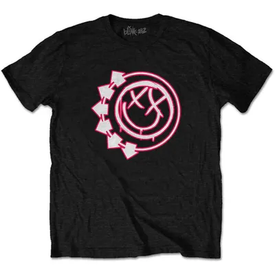 Produktbild von Blink-182 Six Arrow Smile Black M T-Shirt