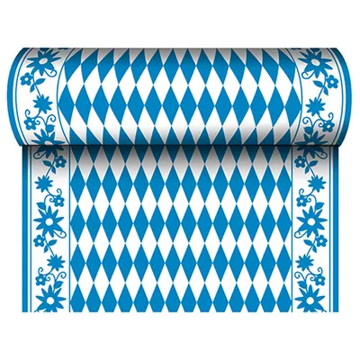 Zdjęcie produktu dla Papstar 84495 - Rechteckig - Blau - Weiß - Zellulose - 400 mm - 24 m - 1 Stück(e) (84495)