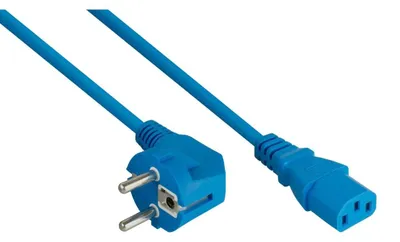Obrázok produktu pre Kabelmeister SK0130-B030, 3 m, Zástrčka typu E + F, IEC C13, H05VV-F3G, 250 V, 10 A
