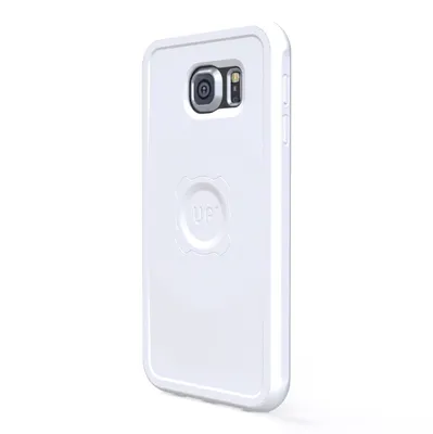 Produktbild von Exelium - Magnetischer Schutzfall für kabelloses Laden - Samsung® Galaxy S6 - Weiß