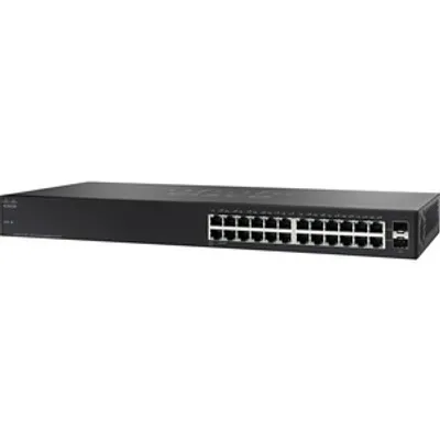 Produktbild von Cisco SG110-24, Unmanaged, L2, Gigabit Ethernet (10/100/1000), Vollduplex, Rack-Einbau