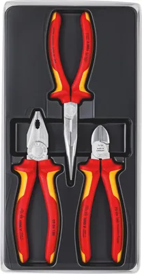 Productafbeelding van Tangenset KNIPEX 00 20 12, 3-delig, VDE