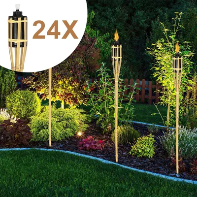 Image de Lot de 12 lanternes de jardin en bambou et en fer, 90 cm, couleur naturelle, avec huile pour une utilisation en extérieur.
Lot de 24 lanternes de jardin en bambou et en fer, 90 cm, couleur naturelle, avec huile pour une utilisation en extérieur.
Lot de 36 lanternes de jardin en bambou et en fer, 90 cm, couleur naturelle, avec huile pour une utilisation en extérieur.
Lot de 48 lanternes de jardin en bambou et en fer, 90 cm, couleur naturelle, avec huile pour une utilisation en extérieur.
Lot de 60 lanternes