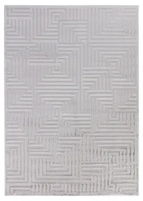 Produktbild von Carpetsale24 Boho Teppich Wohnzimmer Modern Skandinavische Stil Einfarbig Design Uni Teppich Schlafzimmer, Grösse: 140x200 cm