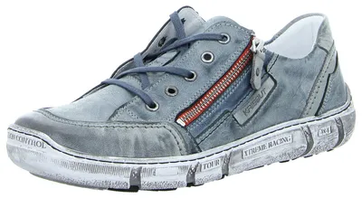 Produktbild von Krisbut Herren Schnürschuhe 53587-40, 53587-41, 53587-42, 53587-43, 53587-44, 53587-45, 53587-46 KRI-5362-19-1 blau-kombi 44