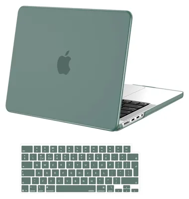 Obrázek produktu pro Kompatibilní s pouzdrem pro MacBook Pro 16" modelů M5, M4 a M1, barva smaragdová