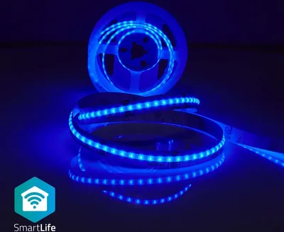 Obrázek produktu pro Nedis Wifilsc20Crgb Smartlife Led Strip Wi-Fi RGB / teplá až studená bílá Cob 2.00 M Ip20 2700 - 6500 K 860 Lm Android&Trade; / Ios