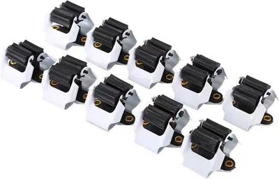 Productafbeelding van Wandhouder voor bezems - H-vorm, antislip, 10 stuks