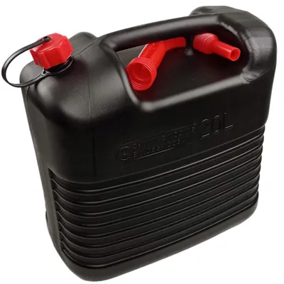 Produktbild von Anwicar Benzinkanister Kunststoff 5 L Schwarz, Kraftstoffkanister