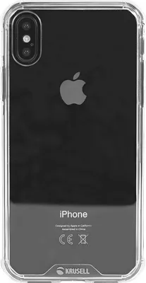 Produktbild von Krusell Kivik Pro Cover - iPhone X Hülle (Transparent)