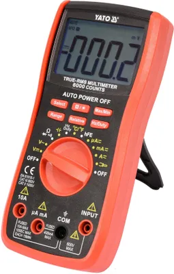 Image de YATO Multimètre avec fonction RMS - 600V