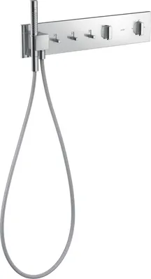Productafbeelding van Thermostaatmodule AXOR ShowerComposition, inbouwmodel, 540 / 110, 3 uitgangen, chroom