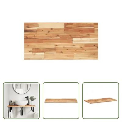 Obrázek produktu pro The Living Store Umyvadlová deska s olejovým nátěrem 100x40x2 cm z masivního dřeva akácie