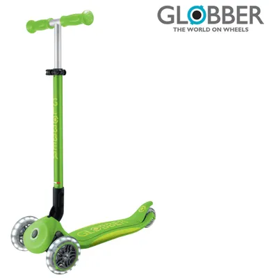 Produktbild von Globber Primo Foldable Plus Lights gruen/limette