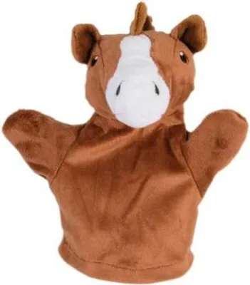 Immagine prodotto di The Puppet Company burattino a mano cavallo peluche Il mio primo burattino 21 cm giocattolo