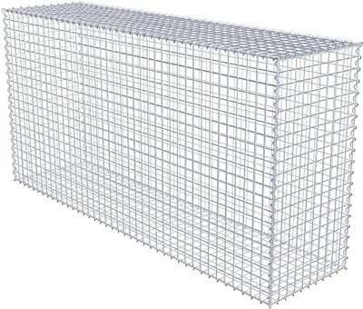 Immagine prodotto di Gabbione 200 cm x 100 cm x 50 cm (L x H x P), maglia 5 cm x 5 cm, spirale