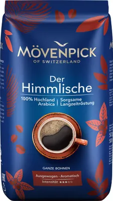 Produktbild von Mövenpick DER HIMMLISCHE, Kaffee Sparpaket 10x500g Bohnen