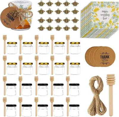 Image de Lot de mini-verres avec accessoires - 20 pièces