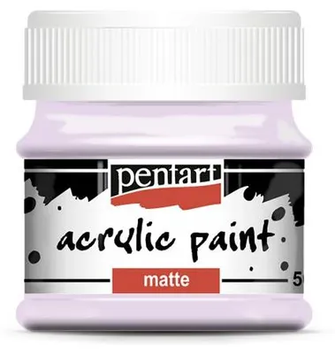 Obrázek produktu pro Akrylová barva matná PENTART 50 ml PASTELOVÁ FIALOVÁ