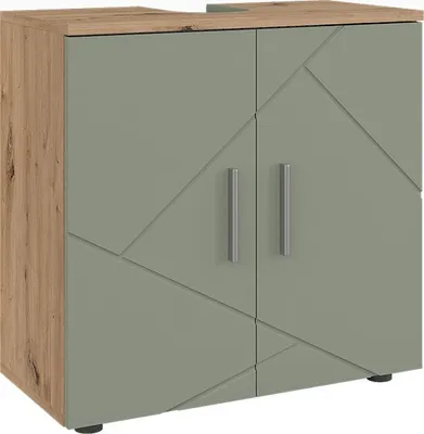 Produktbild von Waschbeckenunterschrank Vicco Irma Salbeigrün 60 x 59 cm, Model 59030